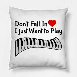 Love PIANO Pillow