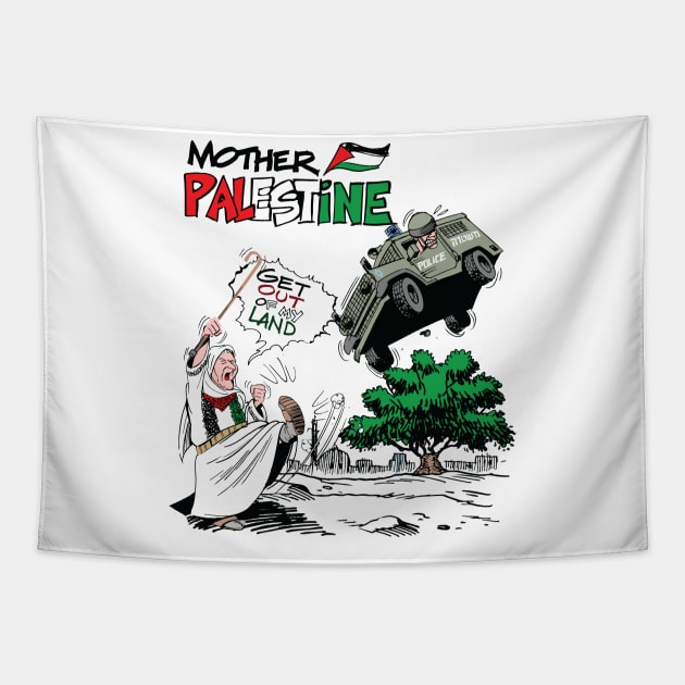 Free Palestine Tapestry by mutarek