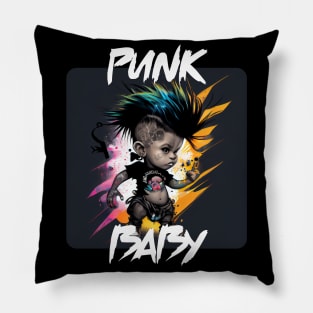 Graffiti Style - Cool Punk Baby 5 Pillow