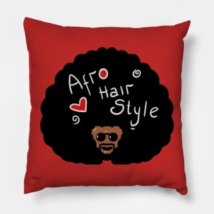 Afro hairstyle Pillow