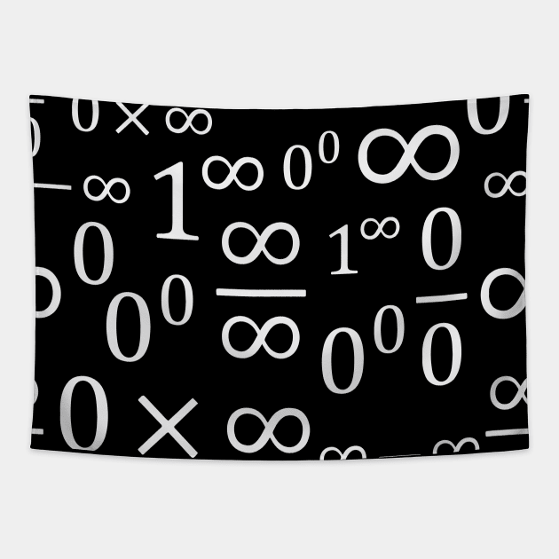 Indeterminate Forms Pattern (White) Tapestry by inotyler