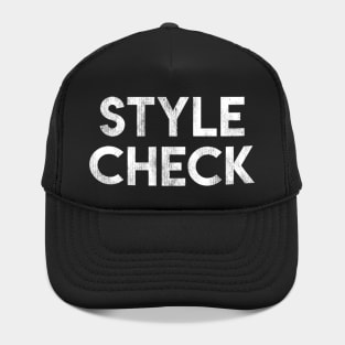 Style Check Hat