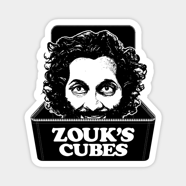 Zouk's Cubes Magnet by TeeLabs