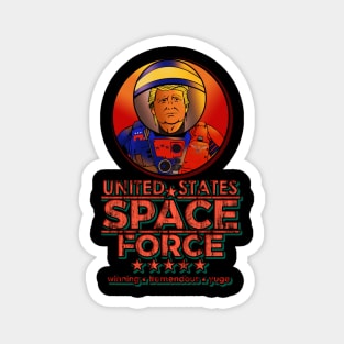Space Force Design - USA United States #SpaceForce Apparel Magnet