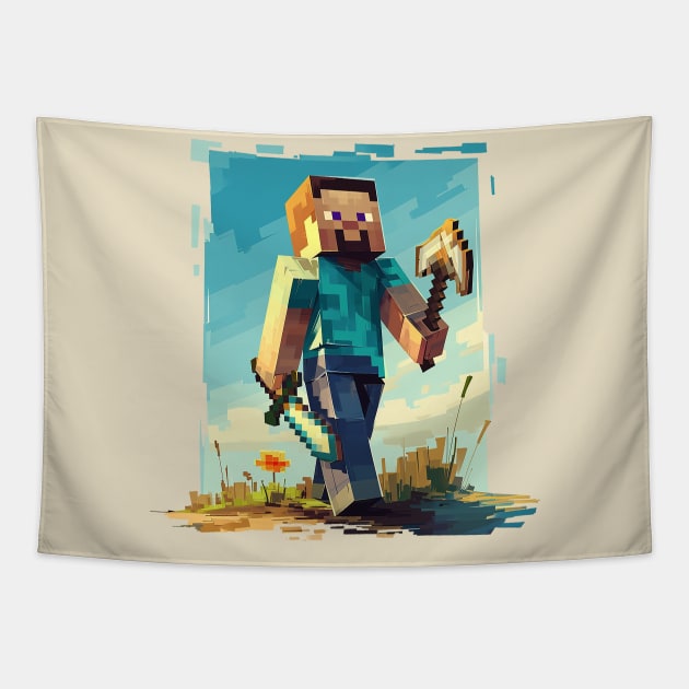 minecraft Tapestry by Ninja banana