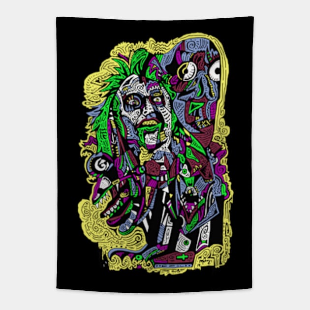 Beetlejuice tapestry new arrivals