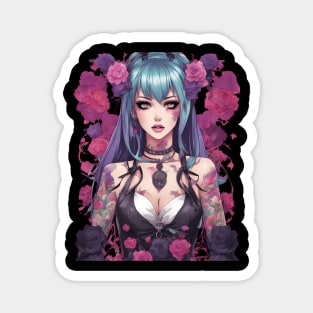 Metalhead Girl Magnet