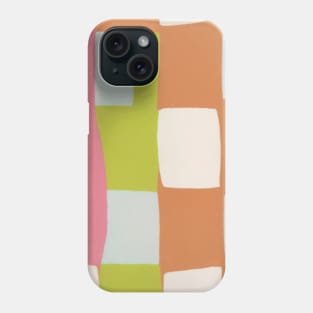 Cute Retro Checkerboard 70s Phone Case