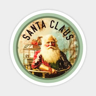 Vintage Santa Magnet