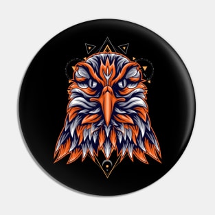 eagle hawk art Pin