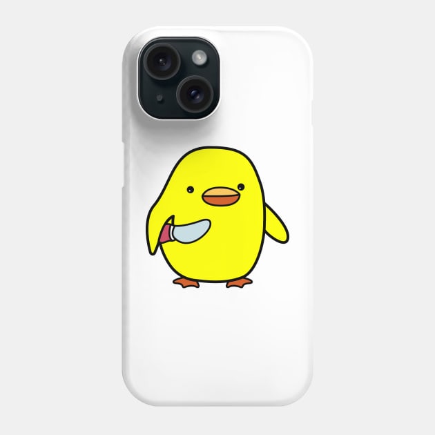 Duck With Knife Meme Phone Case by Zakzouk-store