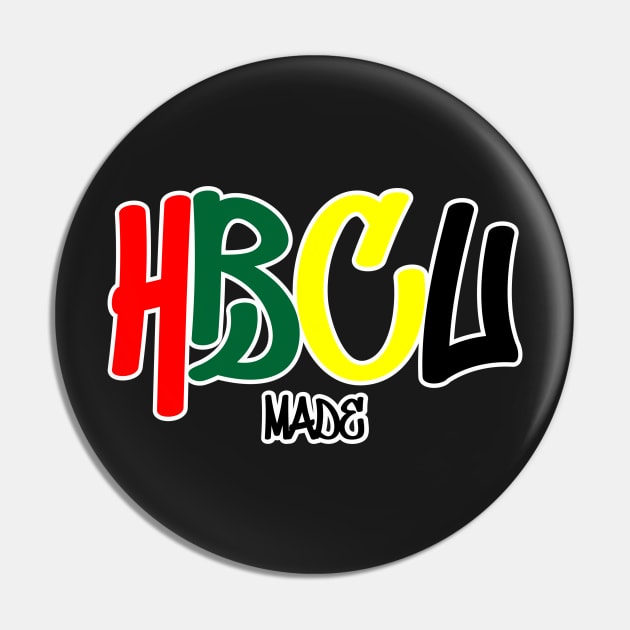 HBCU Made Graffiti Design Pin by OTM Sports & Graphics