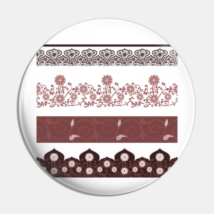 Elegant burgundy china Pin