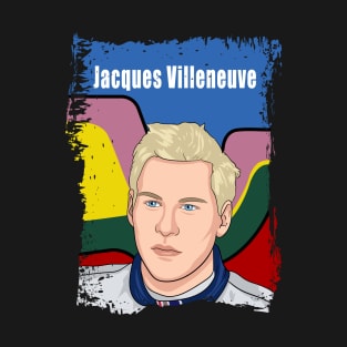 Jacques Villeneuve Illustration Tribute T-Shirt