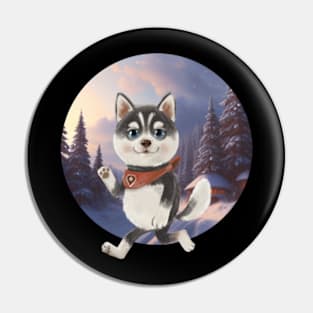 Husky Pin