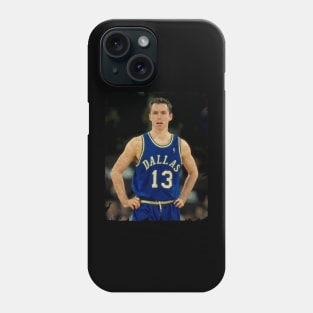 Steve Nash - Playing For The Dallas Mavericks Phone Case