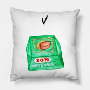 Chocolate cute - Watercolour Illustration Pillow