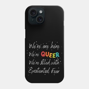 queer lives matter Phone Case