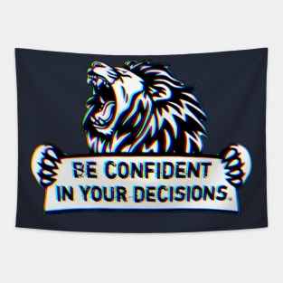 lion t-shirt Tapestry