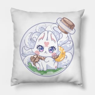 The nine tailed fox in your nightmares Pillow