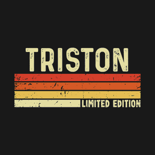 Triston Name Vintage Retro Limited Edition Gift T-Shirt