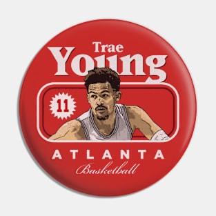 Trae Young Atlanta Cover Pin