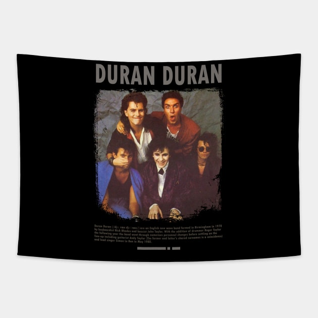 Duran-Duran Tapestry by atrevete tete