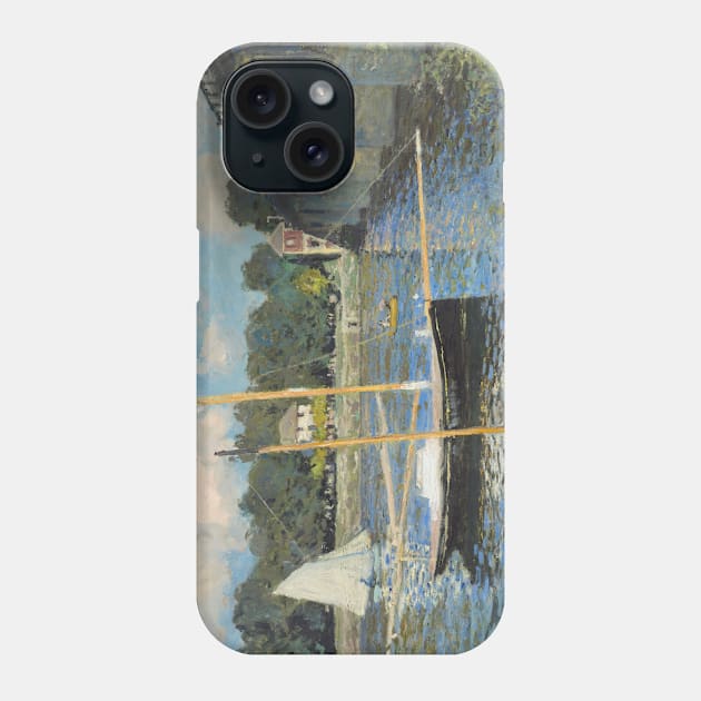 The Bridge at Argenteuil by Claude Monet Phone Case by Classic Art Stall