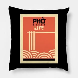 PHO LIFE - Vietnam Vietnamese Noodle Soup Gift Idea Funny Gifts Pillow