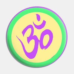 Spiritual Awakening OM Yoga Meditation Pin