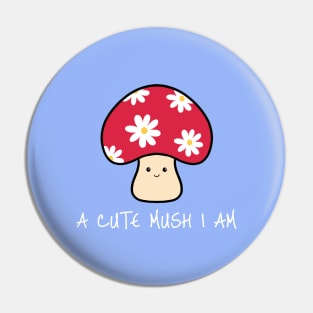 Cute Mushroom Pin