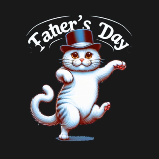 Purrfect Paws: Celebrating Father's Day with Feline Love by PixelSymphony