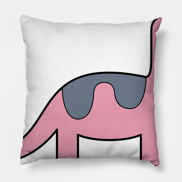 Dinosaur Pillow by Hey Buddy Comics