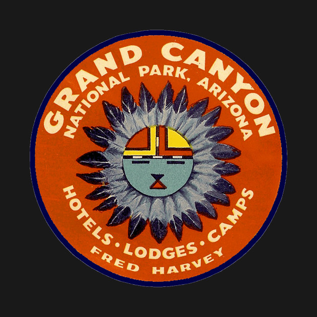 Disover Vintage Grand Canyon National Park Logo - Grand Canyon - T-Shirt