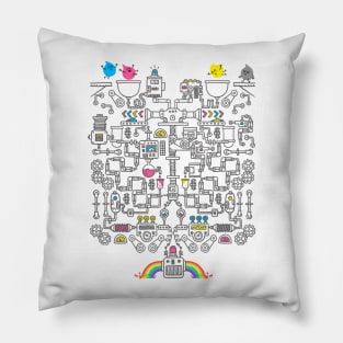 The Amazing Color Machine Pillow