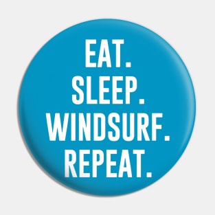 eat sleep windsurf repeat Pin