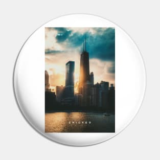 Chicago | Retro Cityscapes Pin