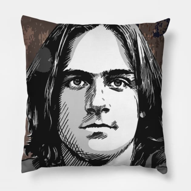 James Taylor Pillow by NotoriousMedia