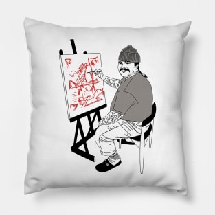 Matty Chef Canada Matheson Art Draw Funny Pillow