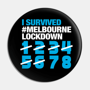 #Melbourne Lockdown 6 Pin