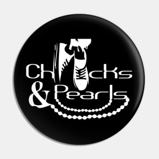 chucks and pearls Pin