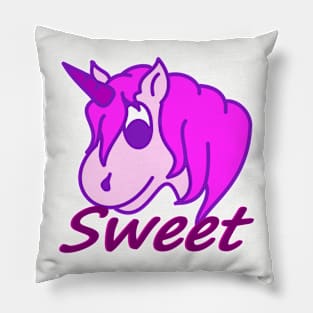 Einhorn Mädchen in Rosa Pillow