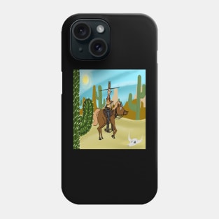 cactus cowboy Phone Case