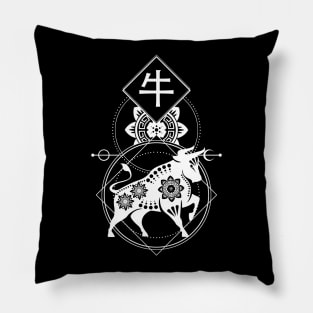 Chinese, Zodiac, Ox, Astrology, Star sign, Stars Pillow