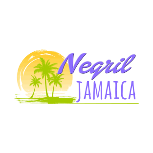 Life's a Beach: Negril, Jamaica T-Shirt