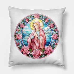 Nuestra Senora La Virgen Maria Pillow