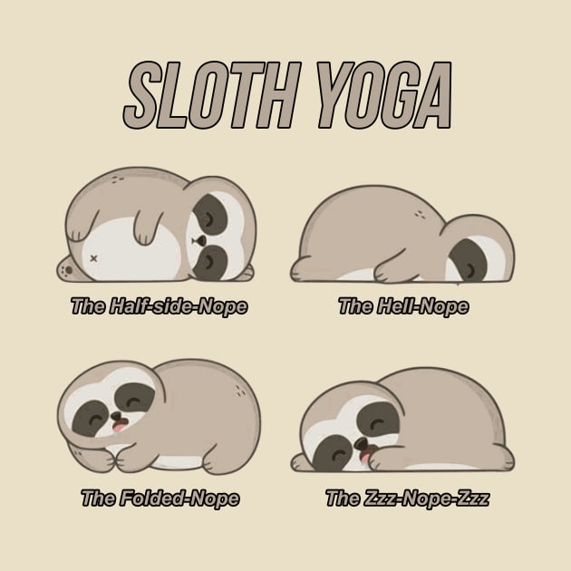 Sloth Yoga by K3rst