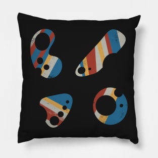 Hole filled shapes Pillow