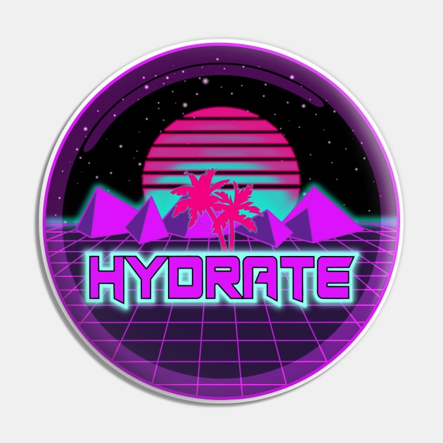 Hydrate Pin by Liz Disenchanted