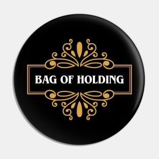 Bag of Holding Wondrous Item Pin